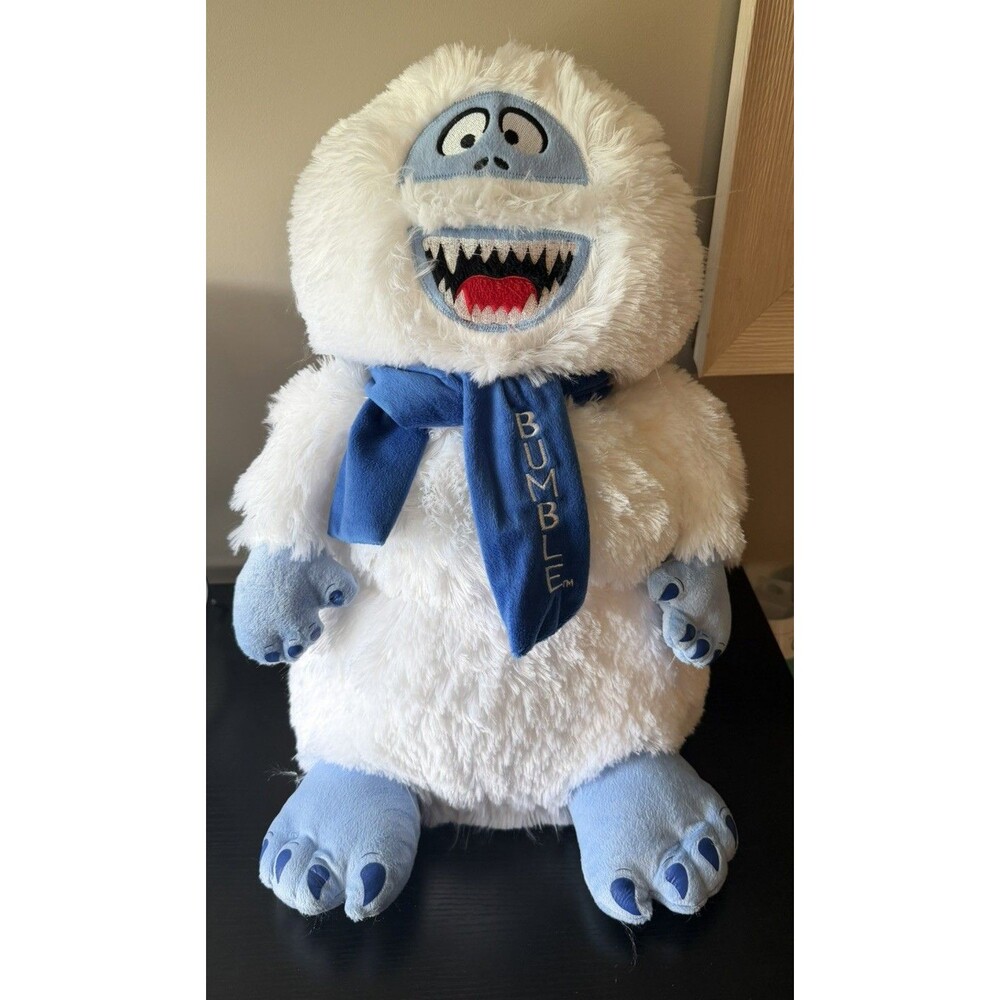Rudolph the Red Nosed Reindeer Bumble Abominable Snowman Dan Dee Plush 18” Xmas